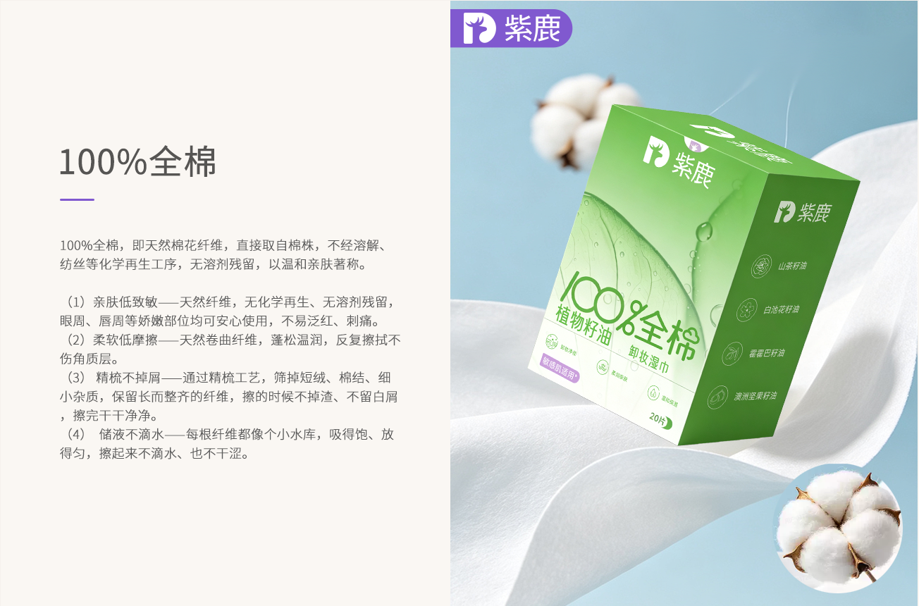 成分原料百科 - 100%全棉